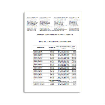 Price list for MAF equipment из каталога МАФ